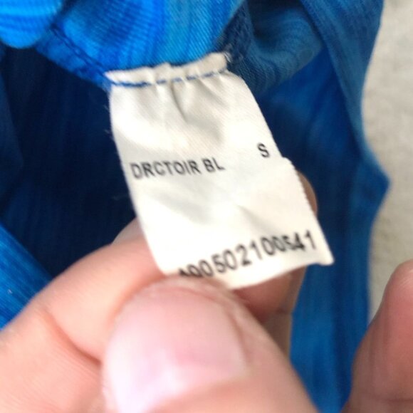 Tek Gear Mens Activewear Top Small Short Sleev DryTek Blue Athletic T-Shirt - Picture 6 of 9